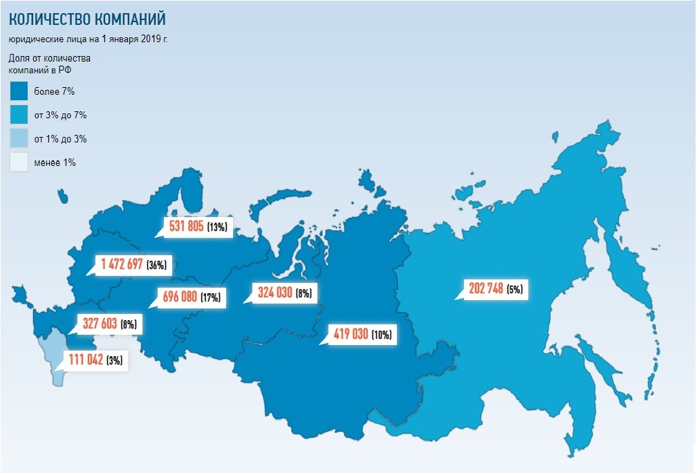 Представители компаний и организаций могут воспользоваться сервисом «Прозрачный бизнес»