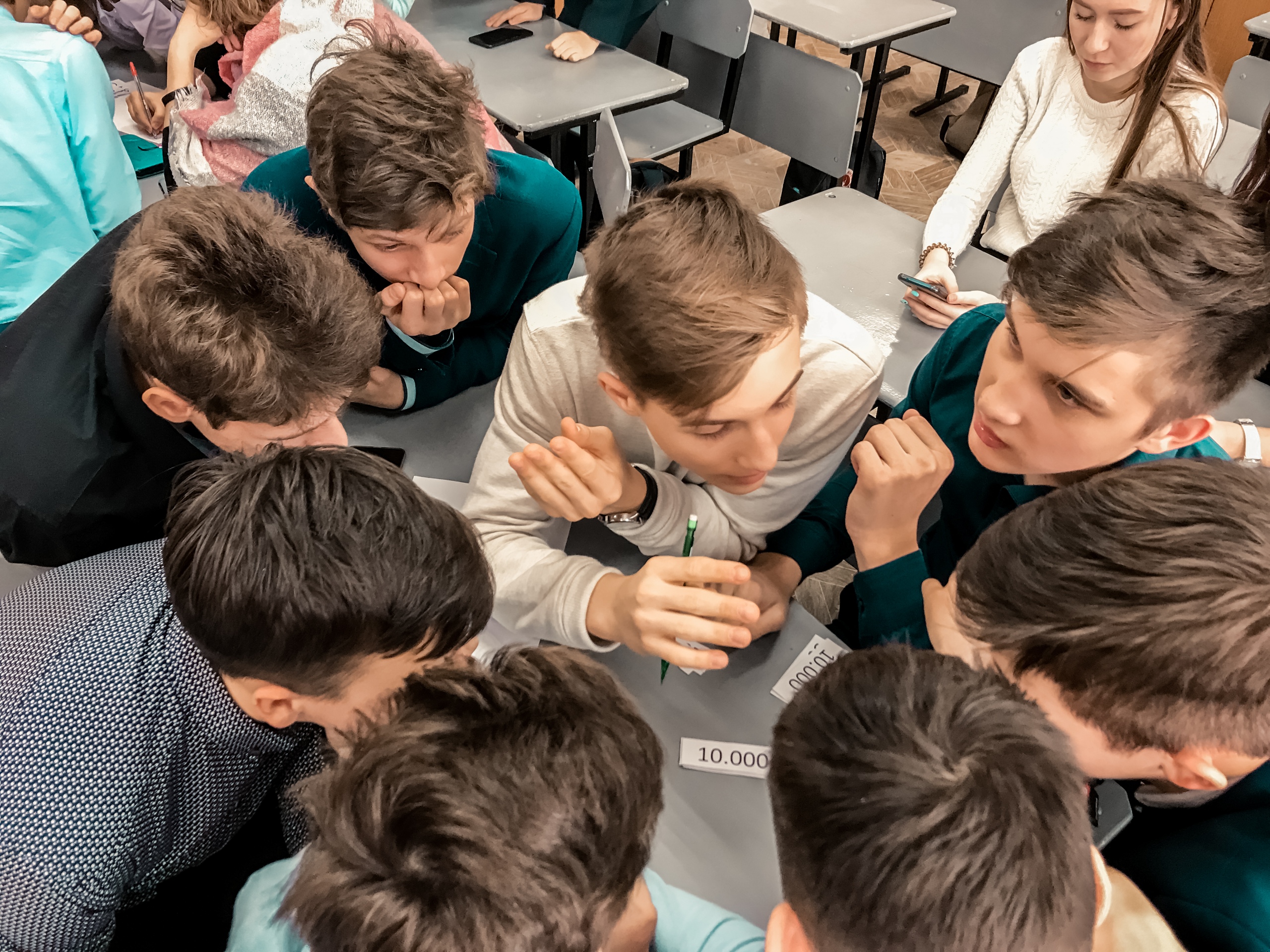 Итоги первой бизнес игры для школьников