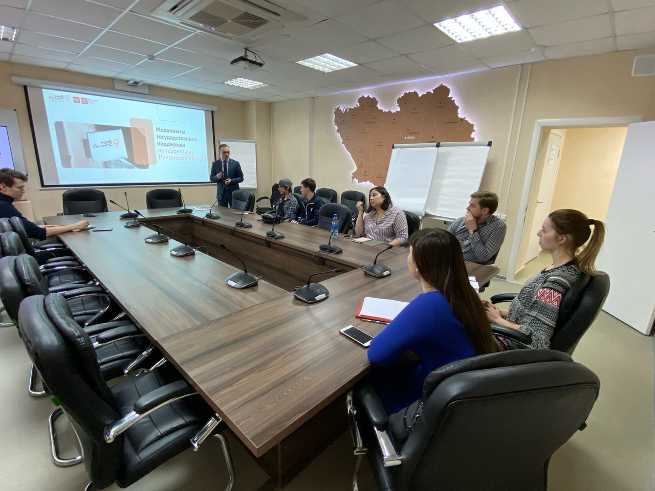 Молодые инноваторы Пензы познакомились с услугами Центра «Мой бизнес»