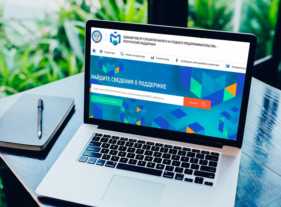Актуализирован Единый реестр субъектов МСП – получателей поддержки
