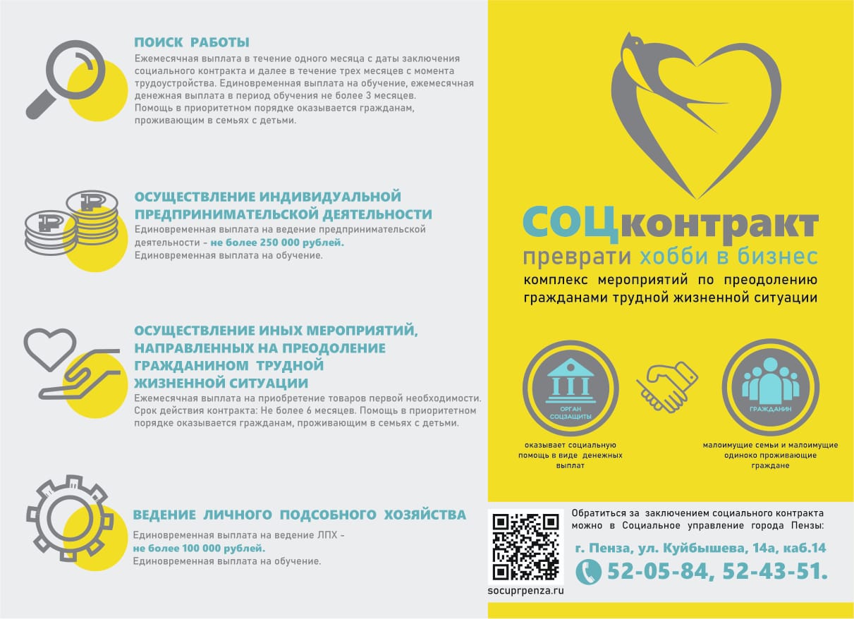 Социальный контракт поможет превратить увлечение в бизнес