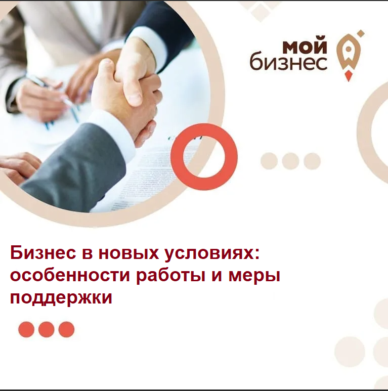 Онлайн-брифинг на тему: «Бизнес в новых условиях: особенности работы и меры поддержки»