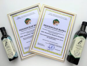 Конопляное и льняное масла ТМ «Коноплянка» получили почетный Знак «Пензенская марка».