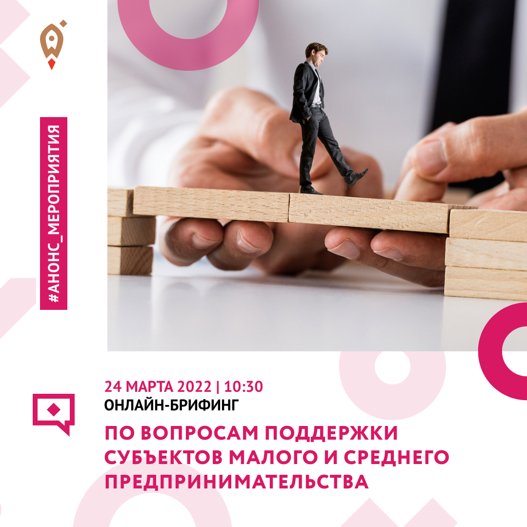 Онлайн-брифинг. О мерах поддержки для представителей бизнес-сферы